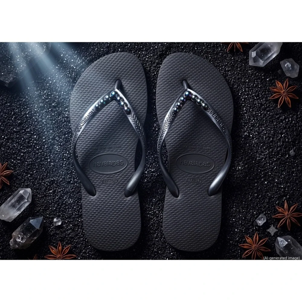 SLLX0025 | W's 7/8 | Havaianas Nocturnal Prism flip flops sandals